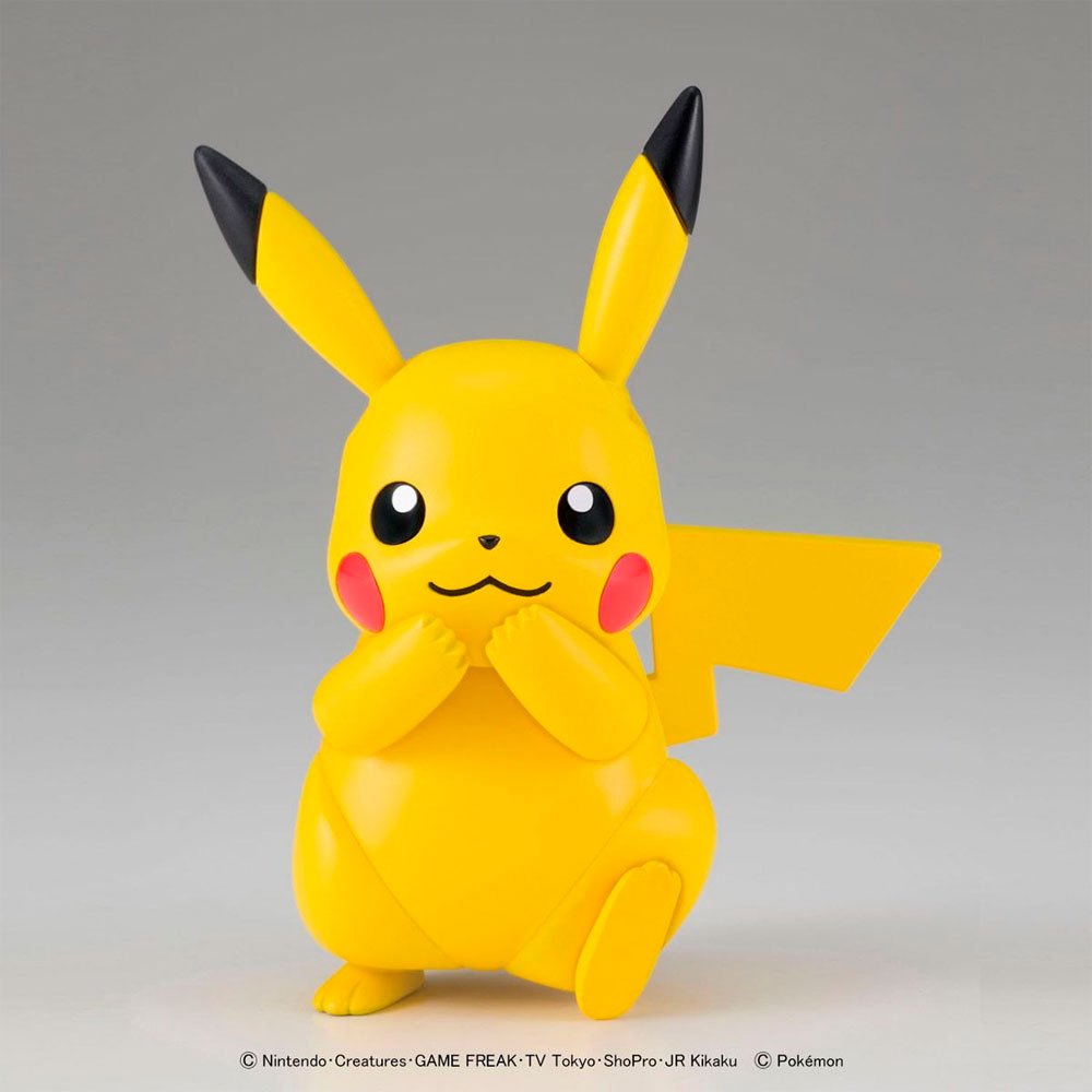 BANDAI POKEMON PLAMO PIKACHU - IRION Juguetería - 