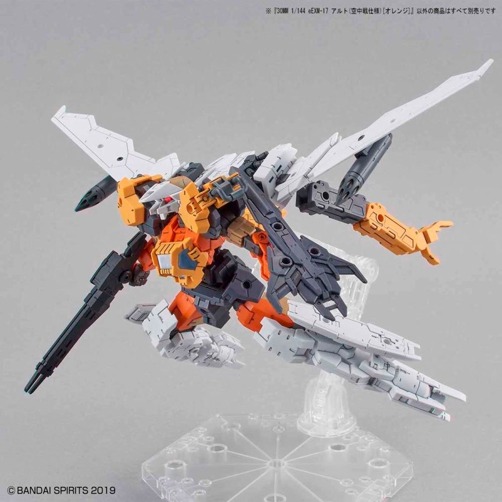 BANDAI PORTANOVA 30MM EEXM-17 ALTO FLIGHT TYPE [ORANGE] - IRION Juguetería - 
