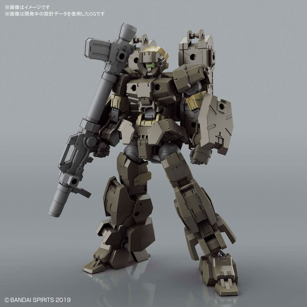 BANDAI PORTANOVA 30MM EEXM-17 ALTO GROUND TYPE [OLIVE DRAB] - IRION Juguetería - 