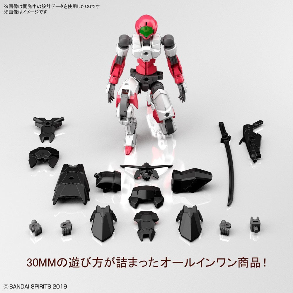 BANDAI PORTANOVA 30MM EXM-A9S SPINATIO [SENGOKU TYPE] - IRION Juguetería - 