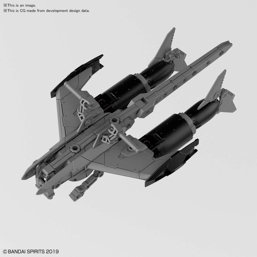 BANDAI PORTANOVA 30MM EXTENDED ARMAMENT VEHICLE ATTACK SUBMARINE VER. (LIGHT GRAY) - IRION Juguetería - 