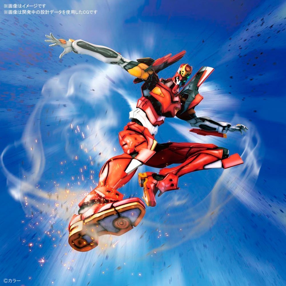 BANDAI RG ALL PURPOSE HUMANOID EVANGELION UNIT 02 - IRION Juguetería - 