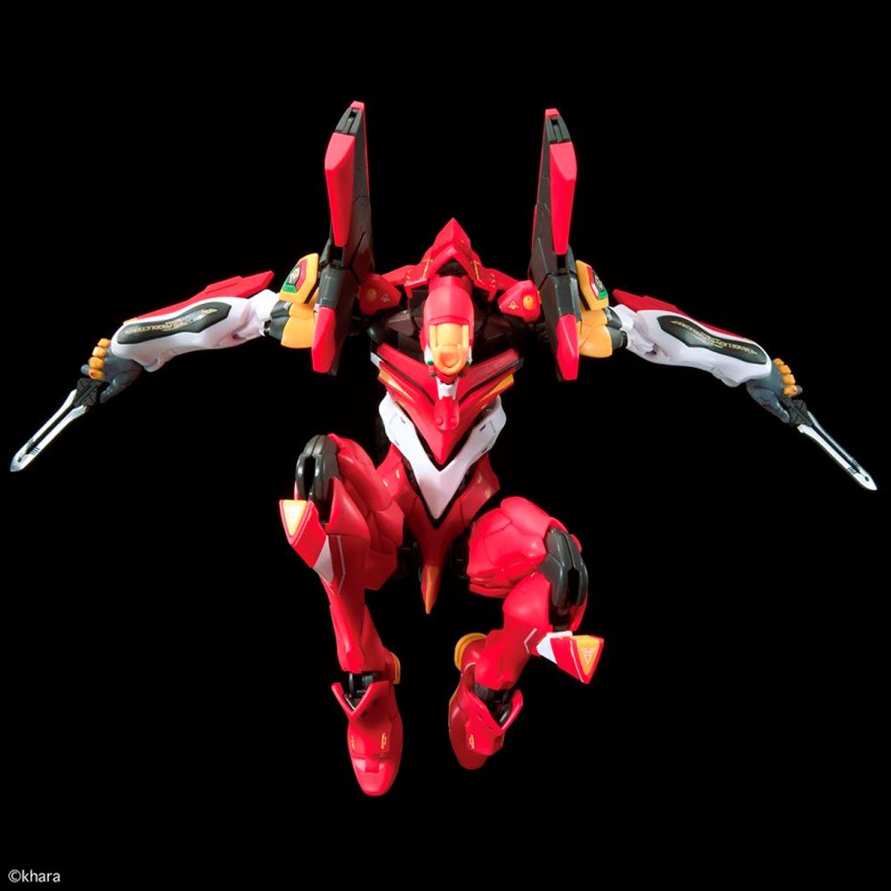 BANDAI RG ALL PURPOSE HUMANOID EVANGELION UNIT 02 - IRION Juguetería - 