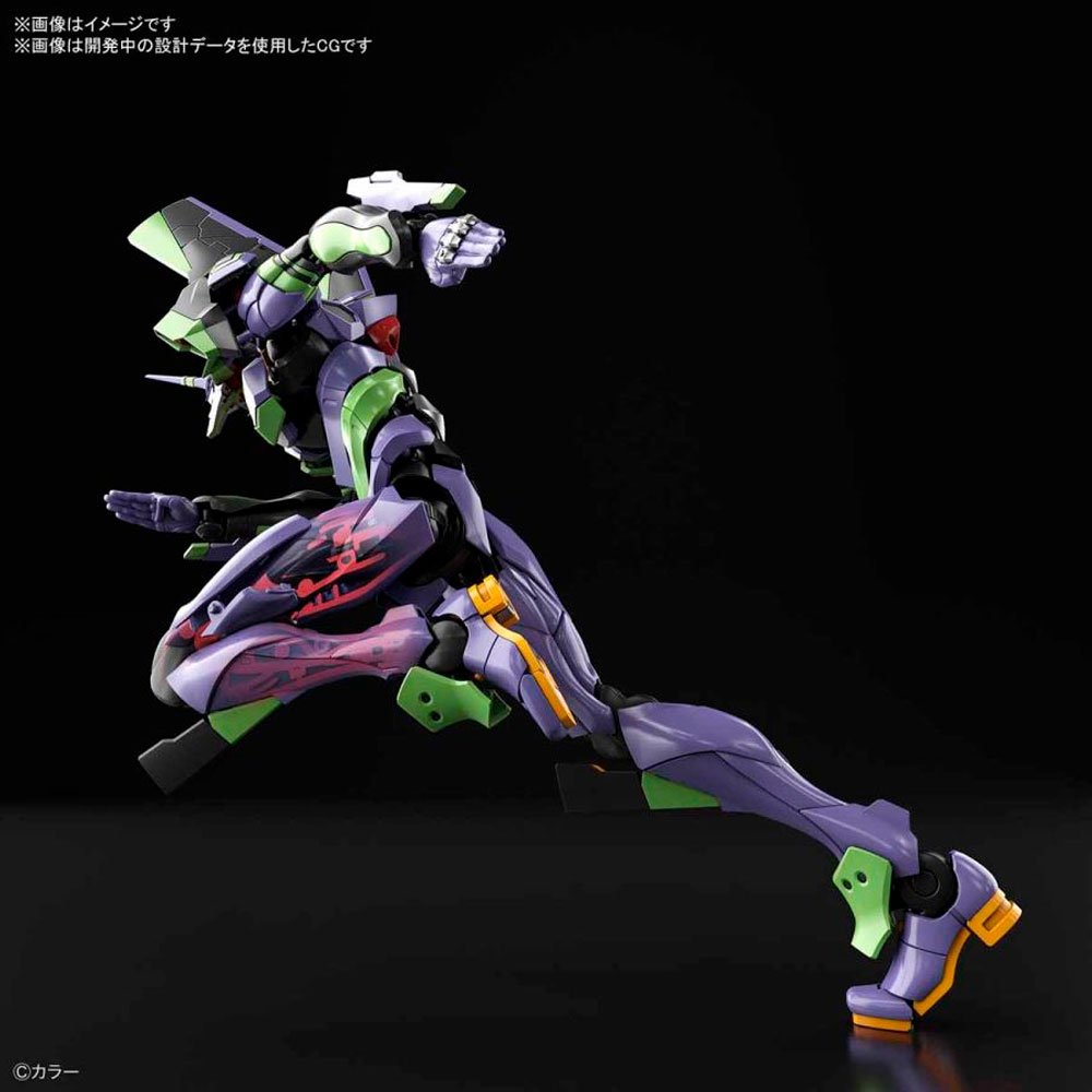 BANDAI RG ARTIFICIAL HUMAN EVANGELION UNIT-01 DX TRANSPORT PLATFORM SET - IRION Juguetería - 