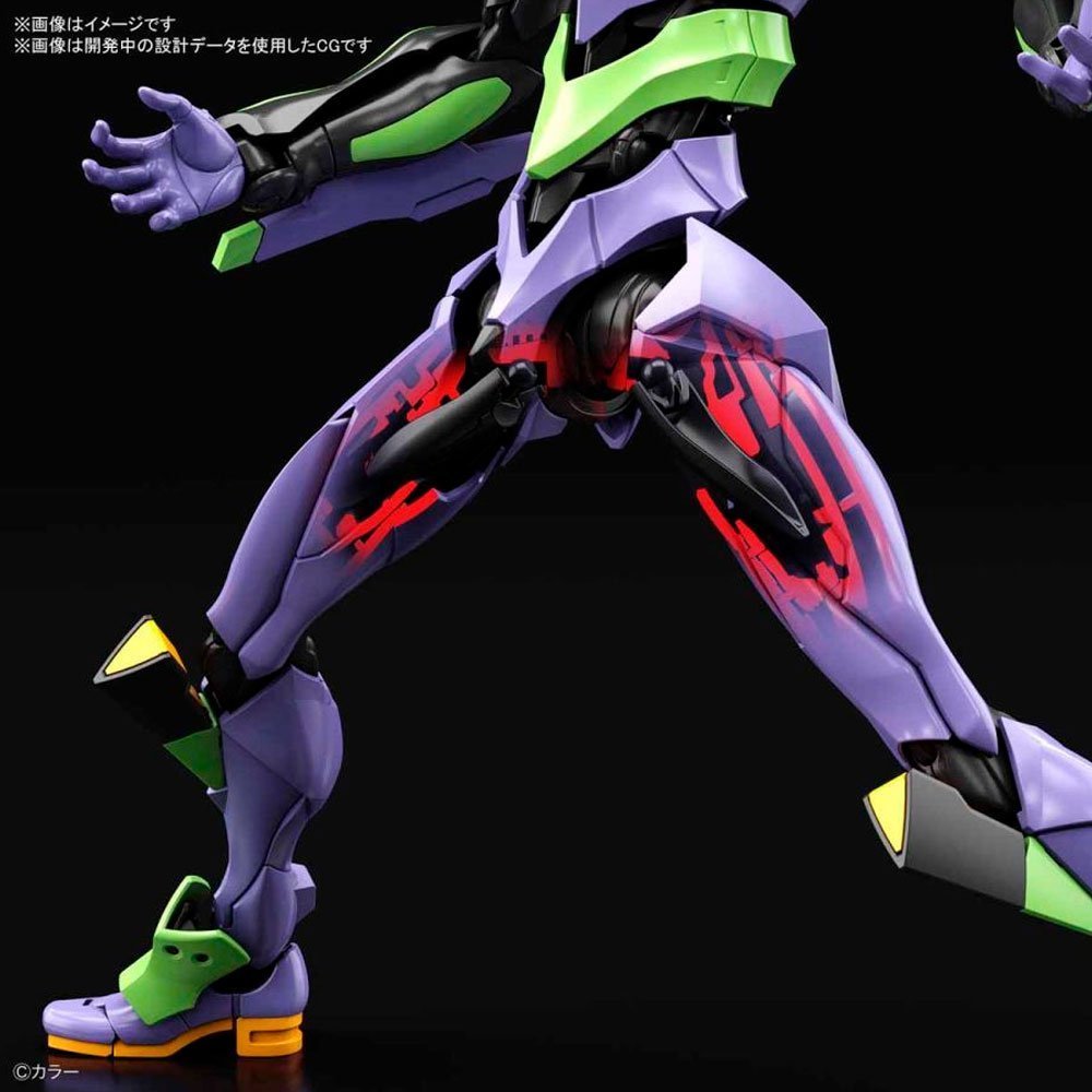 BANDAI RG ARTIFICIAL HUMAN EVANGELION UNIT-01 DX TRANSPORT PLATFORM SET - IRION Juguetería - 