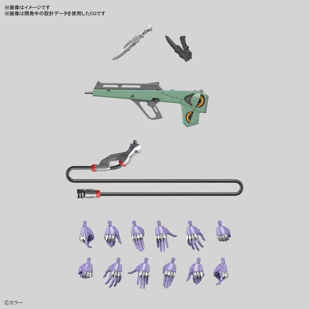 BANDAI RG ARTIFICIAL HUMAN EVANGELION UNIT-01 DX TRANSPORT PLATFORM SET - IRION Juguetería - 