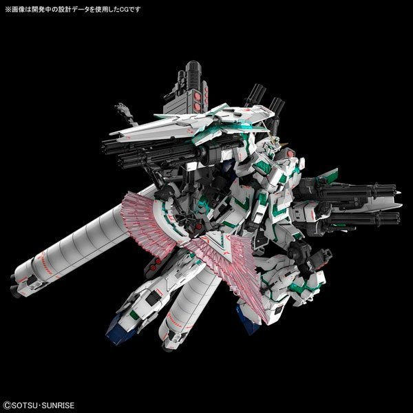 BANDAI RG MOBILE SUIT FULL ARMOR UNICORN GUNDAM FULL PSYCHO FRAME - IRION Juguetería - 