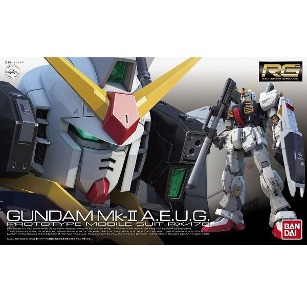 BANDAI RG MOBILE SUIT GUNDAM MK-II A.E.U.G. - IRION Juguetería - 