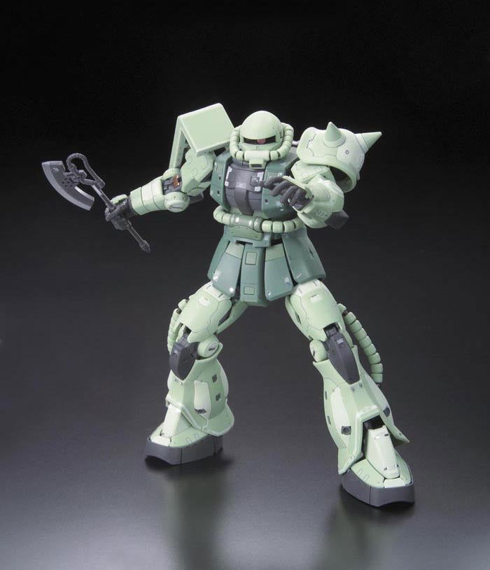 BANDAI RG MOBILE SUIT MS-06F ZAKU II - IRION Juguetería - 