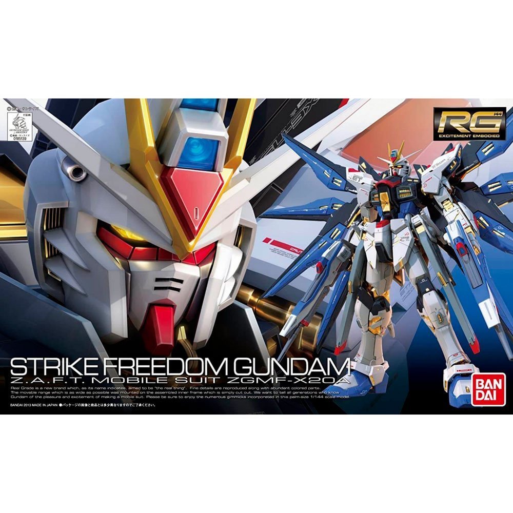 BANDAI RG MOBILE SUIT STRIKE FREEDOM GUNDAM - IRION Juguetería - 