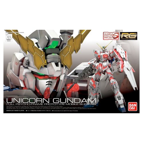 BANDAI RG MOBILE SUIT UNICORN GUNDAM - IRION Juguetería - 