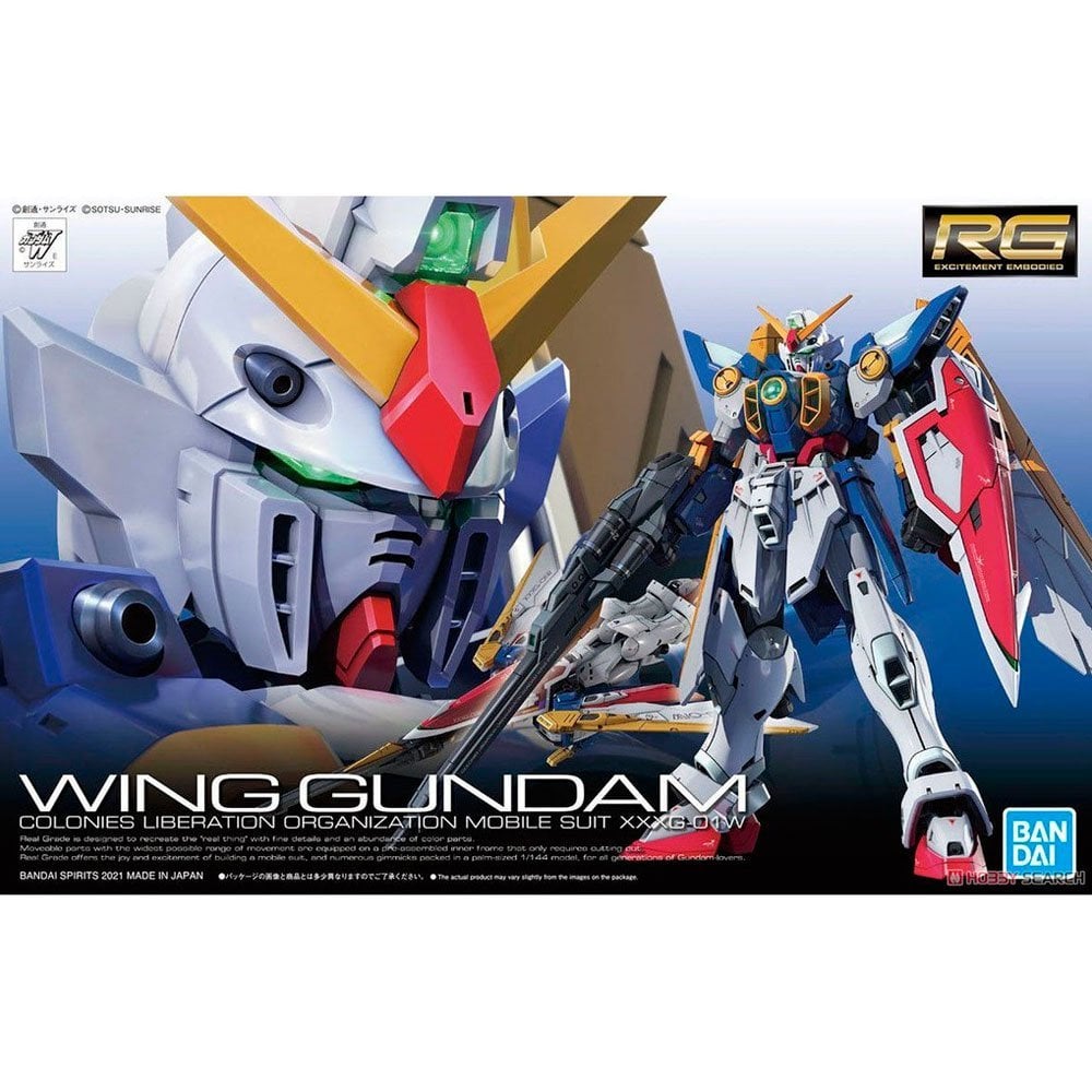BANDAI RG MOBILE SUIT XXXG-01W WING GUNDAM - IRION Juguetería - 