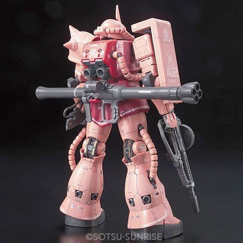 BANDAI RG MS-06S ZAKU II CHAR´S - IRION Juguetería - 