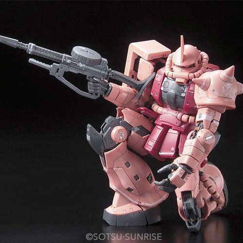BANDAI RG MS-06S ZAKU II CHAR´S - IRION Juguetería - 