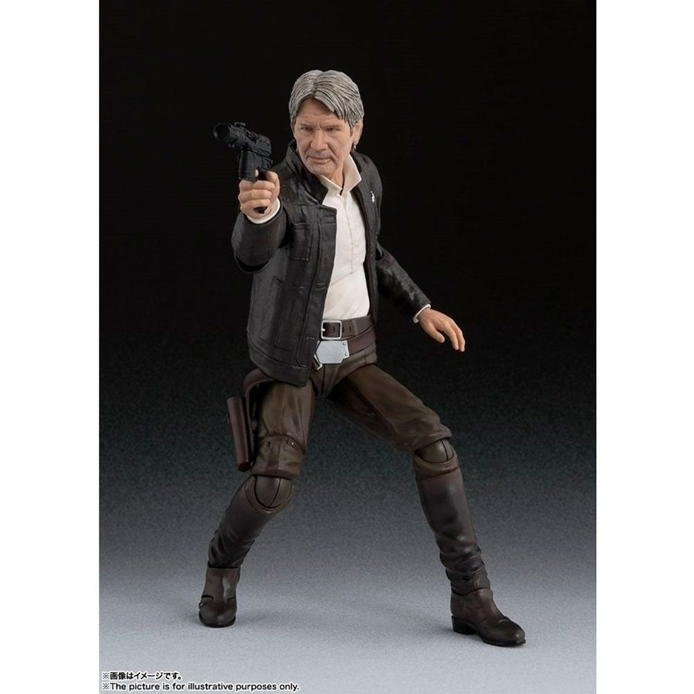 BANDAI S.H. FIGUARTS HAN SOLO (THE FORCE AWAKENS) - IRION Juguetería - 