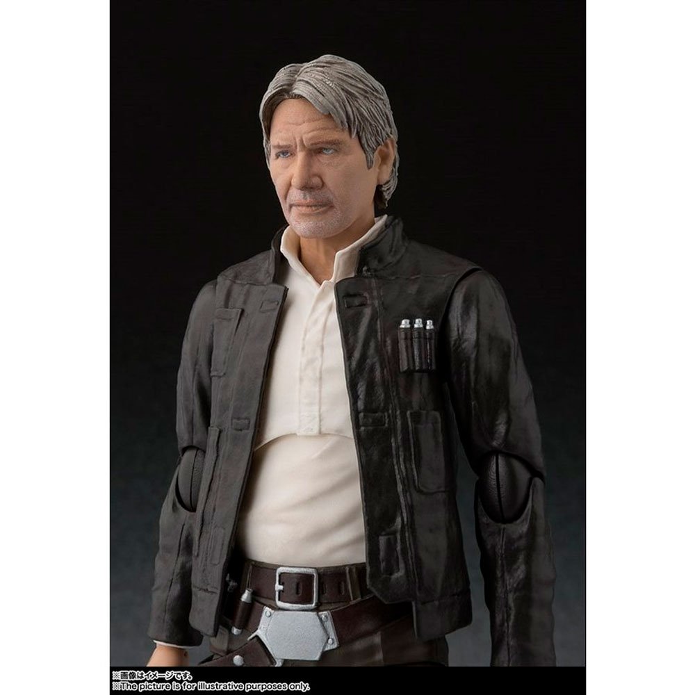 BANDAI S.H. FIGUARTS HAN SOLO (THE FORCE AWAKENS) - IRION Juguetería - 