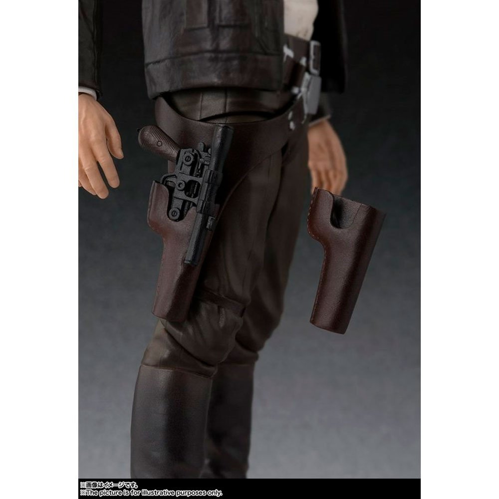 BANDAI S.H. FIGUARTS HAN SOLO (THE FORCE AWAKENS) - IRION Juguetería - 
