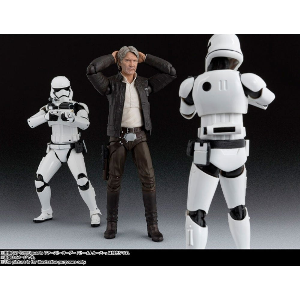 BANDAI S.H. FIGUARTS HAN SOLO (THE FORCE AWAKENS) - IRION Juguetería - 