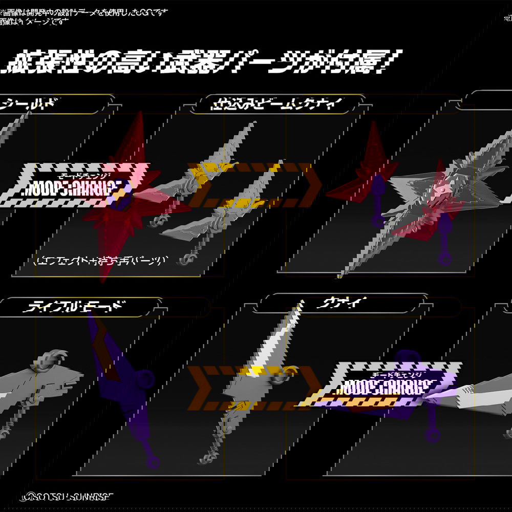 BANDAI SD GUNDAM CROSS SILHOUETTE F-KUNOICHI KAI - IRION Juguetería - 
