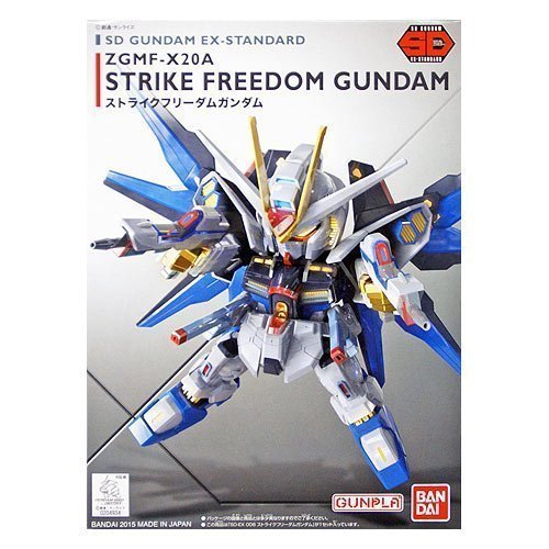 BANDAI SD GUNDAM EX-STANDARD 006 STRIKE FREEDOM GUNDAM - IRION Juguetería - 