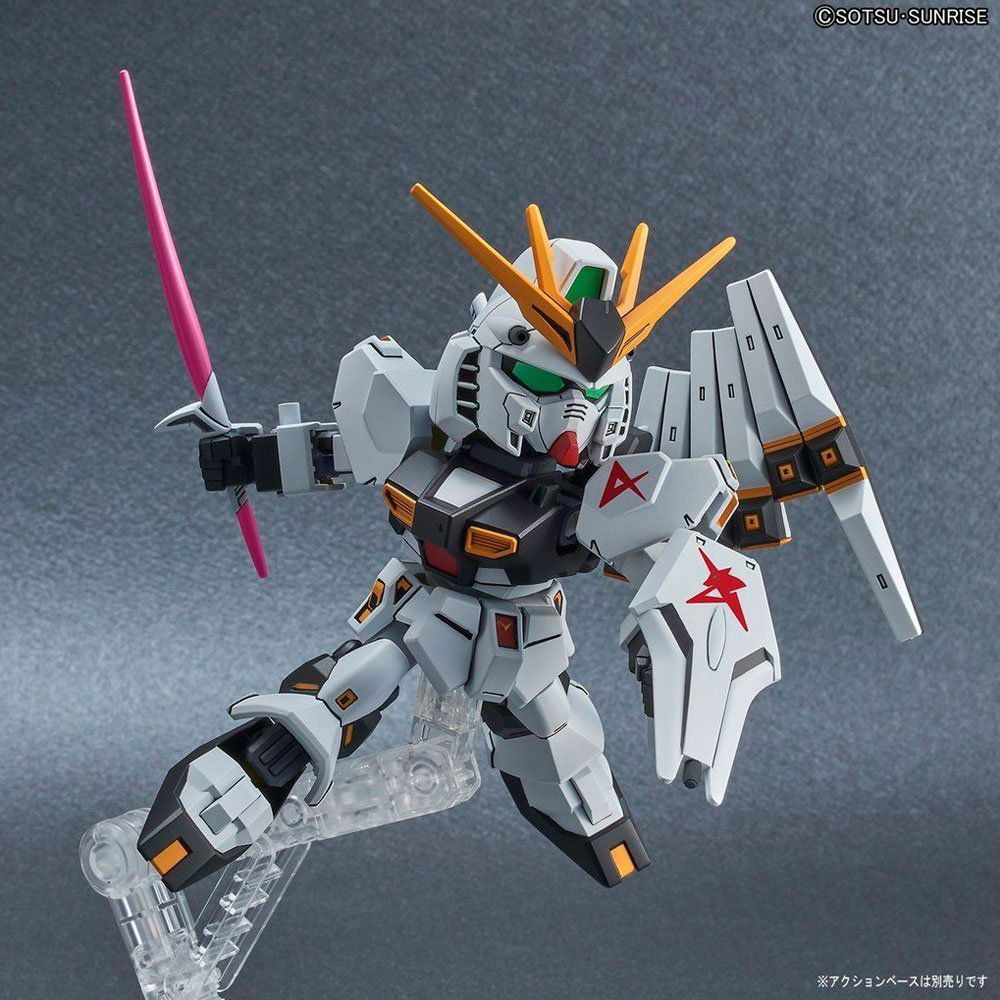 BANDAI SD MOBILE SUIT EX-STANDARD NU GUNDAM - IRION Juguetería - 