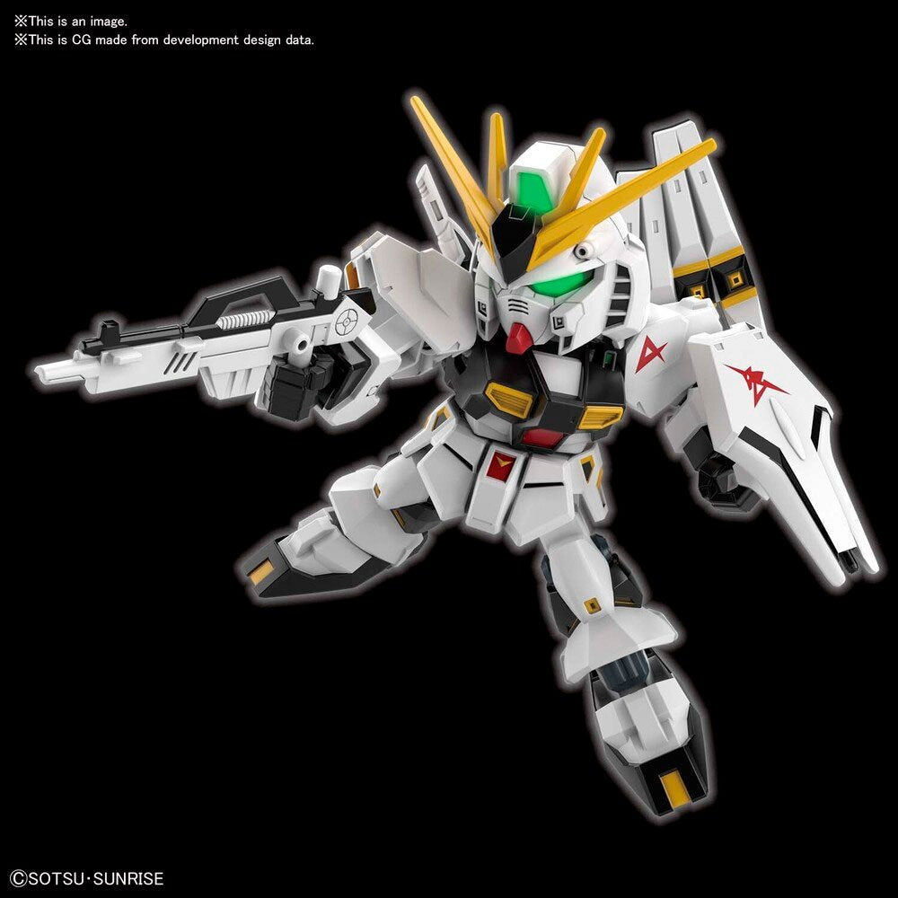 BANDAI SD MOBILE SUIT EX-STANDARD NU GUNDAM - IRION Juguetería - 