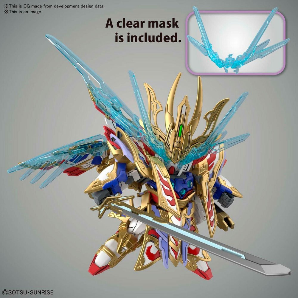 BANDAI SD SANGOKU SOKETSUDEN CAO CAO WING GUNDAM ISEI STYLE 8 - IRION Juguetería - 