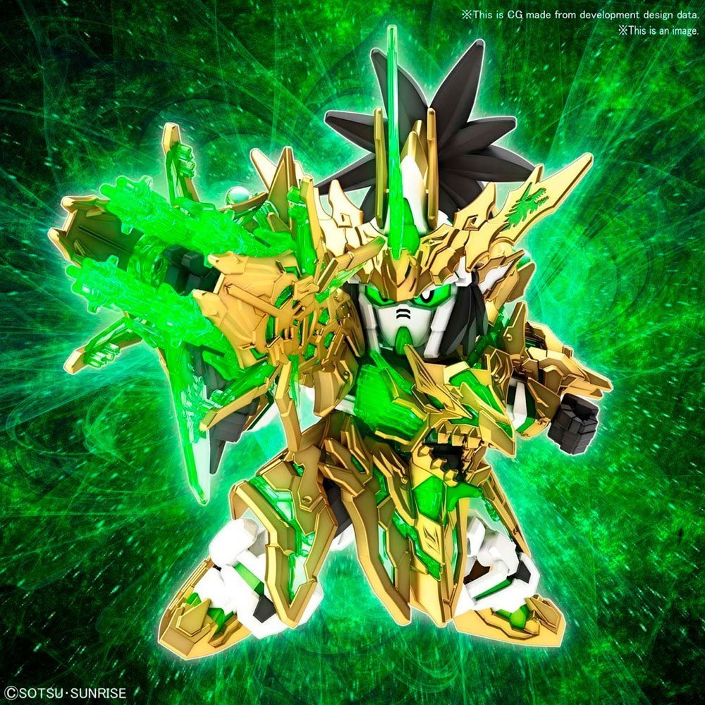 BANDAI SD SANGOKU SOKETSUDEN LONG XIAN LIU BEI UNICORN GUNDAM 32 - IRION Juguetería - 