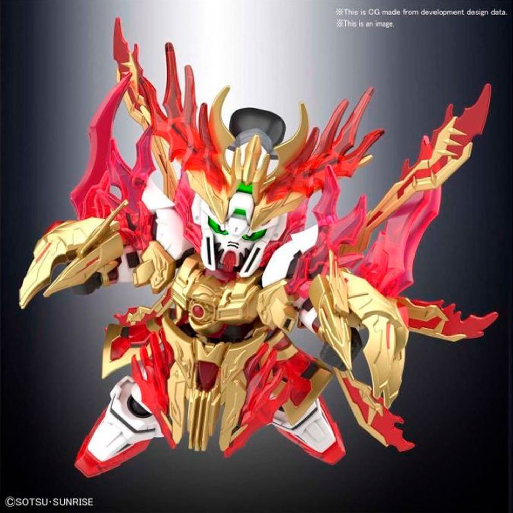 BANDAI SD SANGOKU SOKETSUDEN YAN HUANG ZHANG FEI G GUNDAM 33 - IRION Juguetería - 