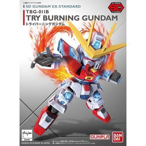 BANDAI SD TRY BURNING GUNDAM