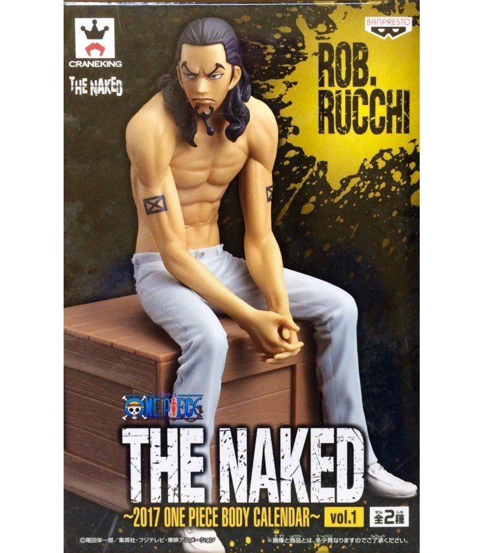 Figurina One Piece Rob Lucci The Naked – Banpresto, 12 Cm, Collezionabile