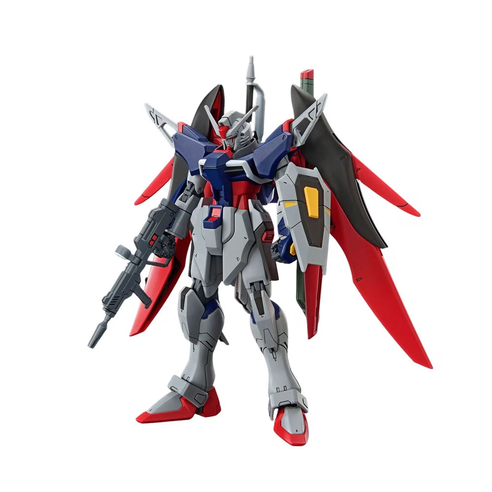 BANDAI HG DESTINY GUNDAM SPEC II & ZEUS SILLOUETTE