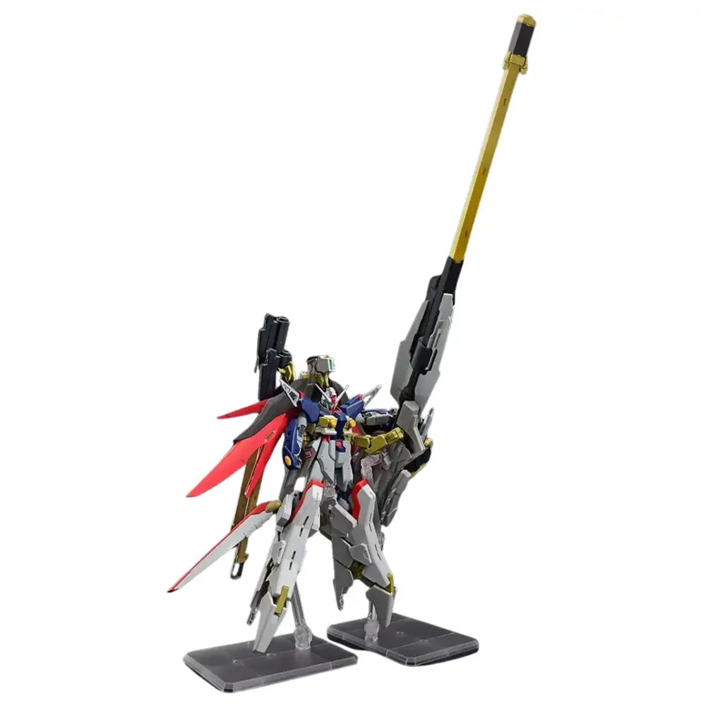 BANDAI HG DESTINY GUNDAM SPEC II & ZEUS SILLOUETTE