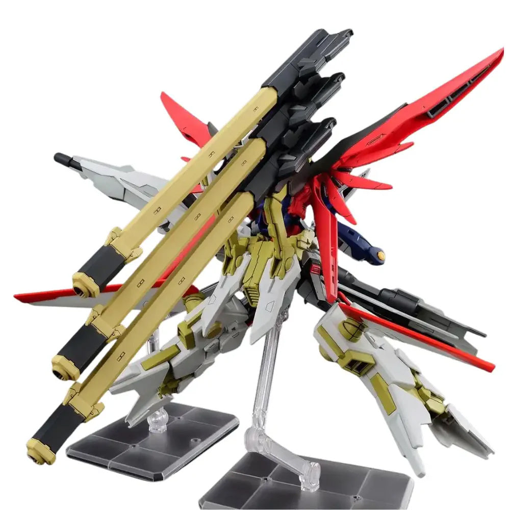 BANDAI HG DESTINY GUNDAM SPEC II & ZEUS SILLOUETTE