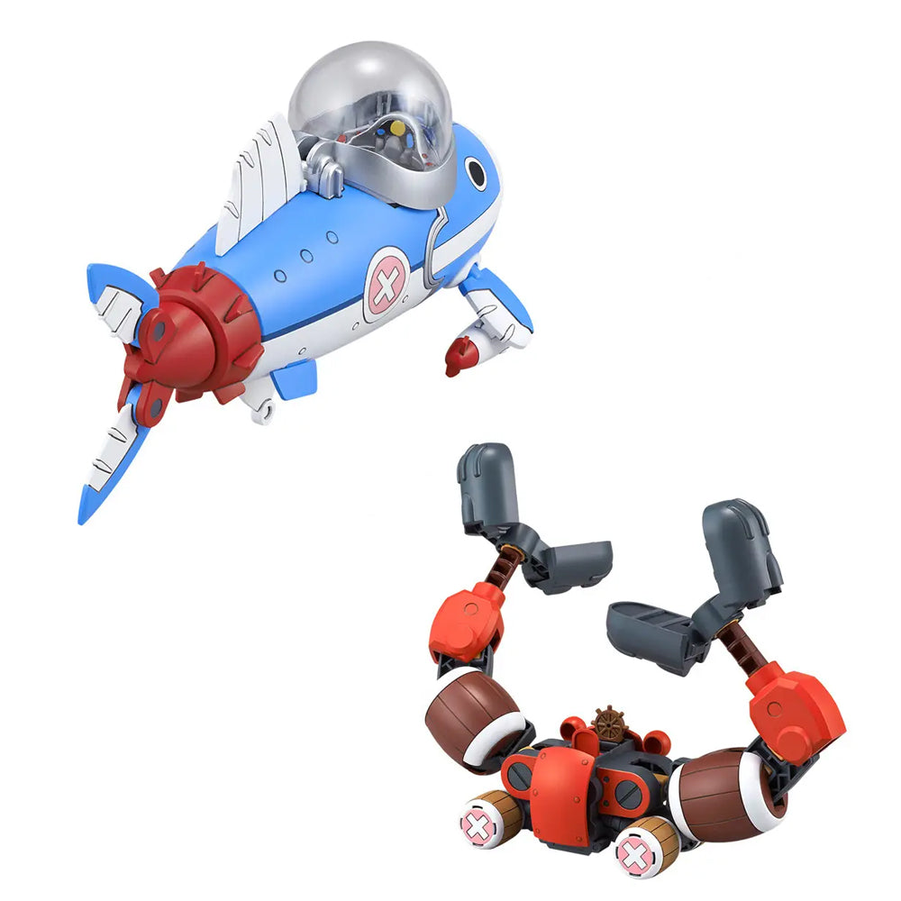 ONE PIECE CHOPPER ROBO NO.3 AND NO.5 (CHOPPER SUBMARINE & CHOPPER CRANE)