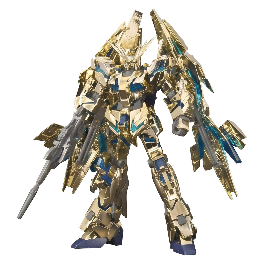 BANDAI HG GUNDAM BASE LIMITED UNICORN GUNDAM 03 PHENEX (DESTROY MODE) GOLD & SLIVER COATING SET (SET OF 2)