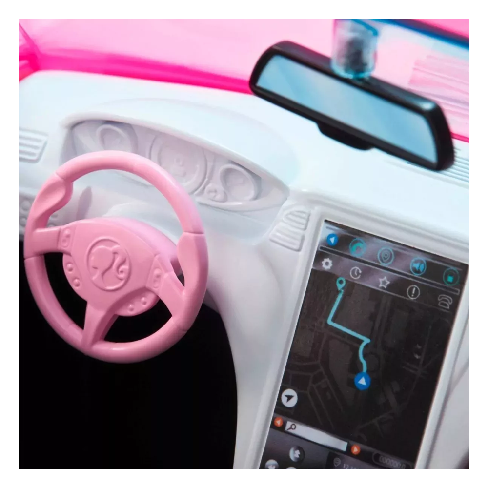 BARBIE AUTO CONVERTIBLE ROSADO | MATTEL - IRION Juguetería - 