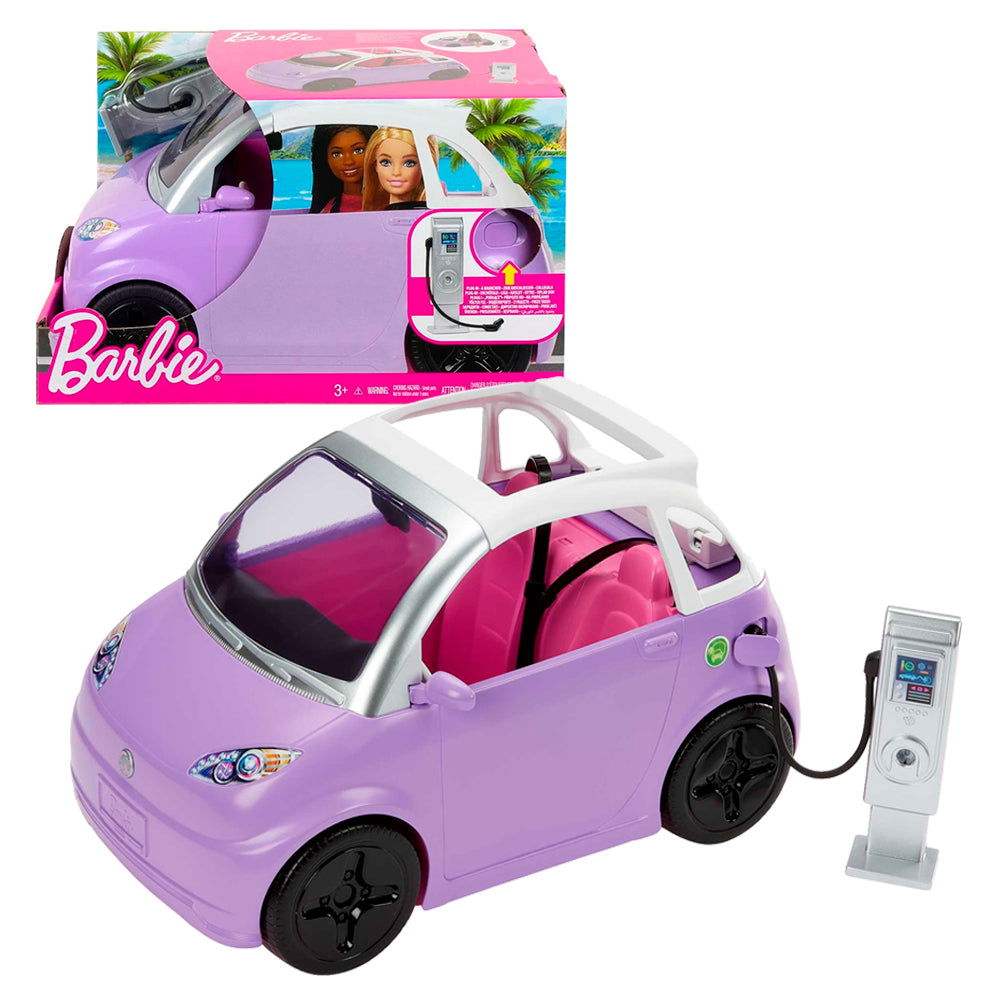 BARBIE AUTO ELÉCTRICO DESCAPOTABLE