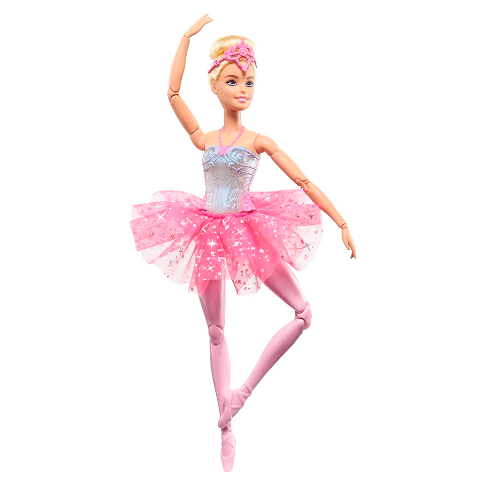 BARBIE BAILARINA LUCES BRILLANTES DREAMTOPIA - IRION Juguetería - 