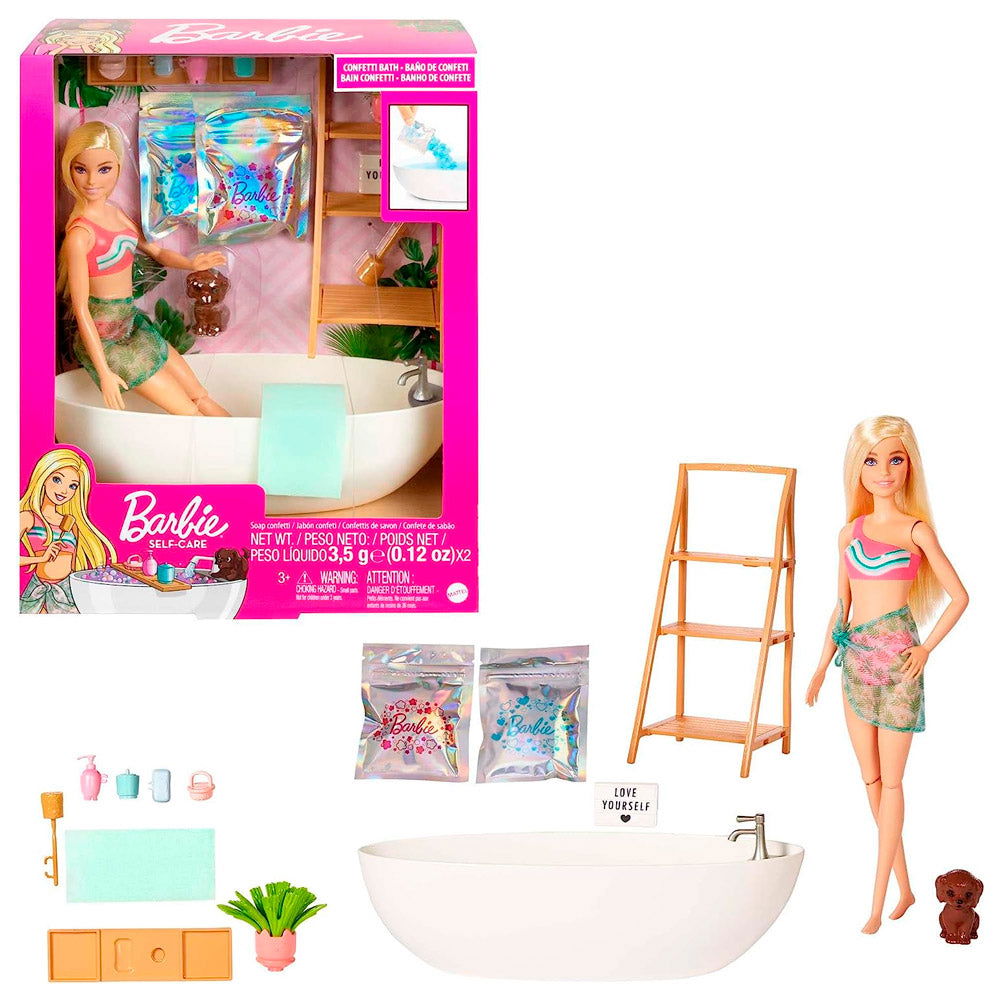 BARBIE BAÑO DE CONFETI