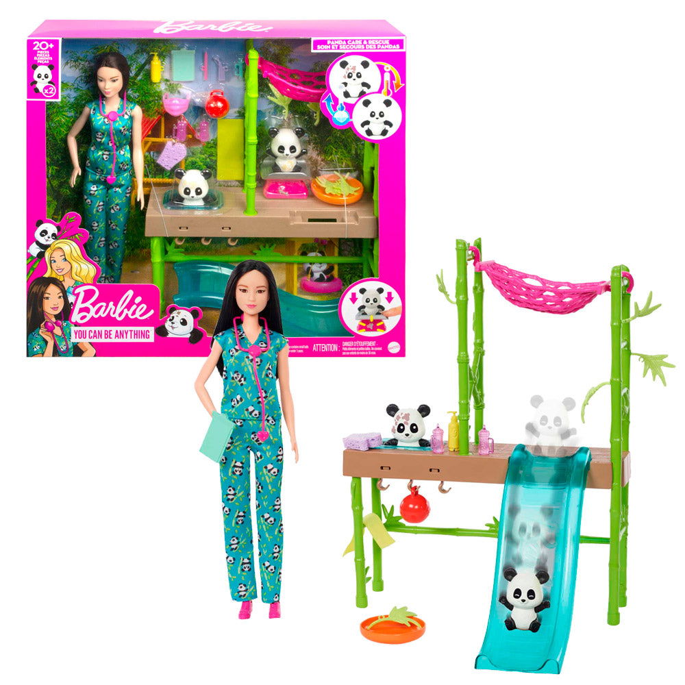 BARBIE CUIDADORA DE PANDAS