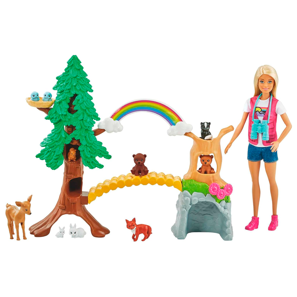 BARBIE EXPLORADORA SILVESTRE - MATTEL - IRION Juguetería - 