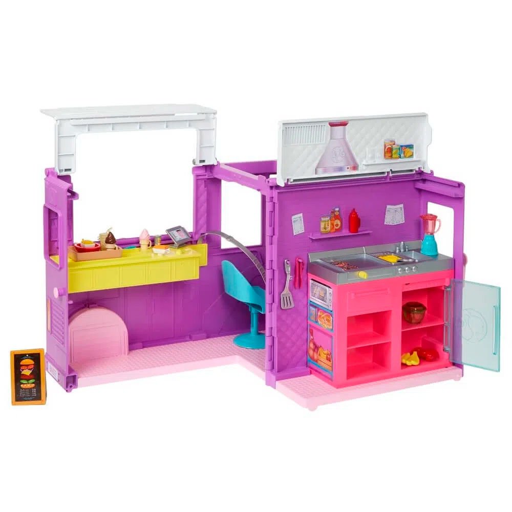 BARBIE FRESH ´N´ FUN FOOD TRUCK - IRION Juguetería - 