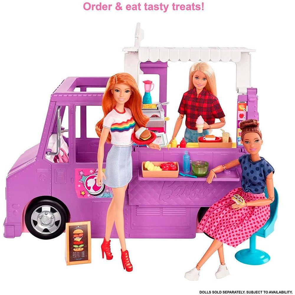 BARBIE FRESH ´N´ FUN FOOD TRUCK - IRION Juguetería - 