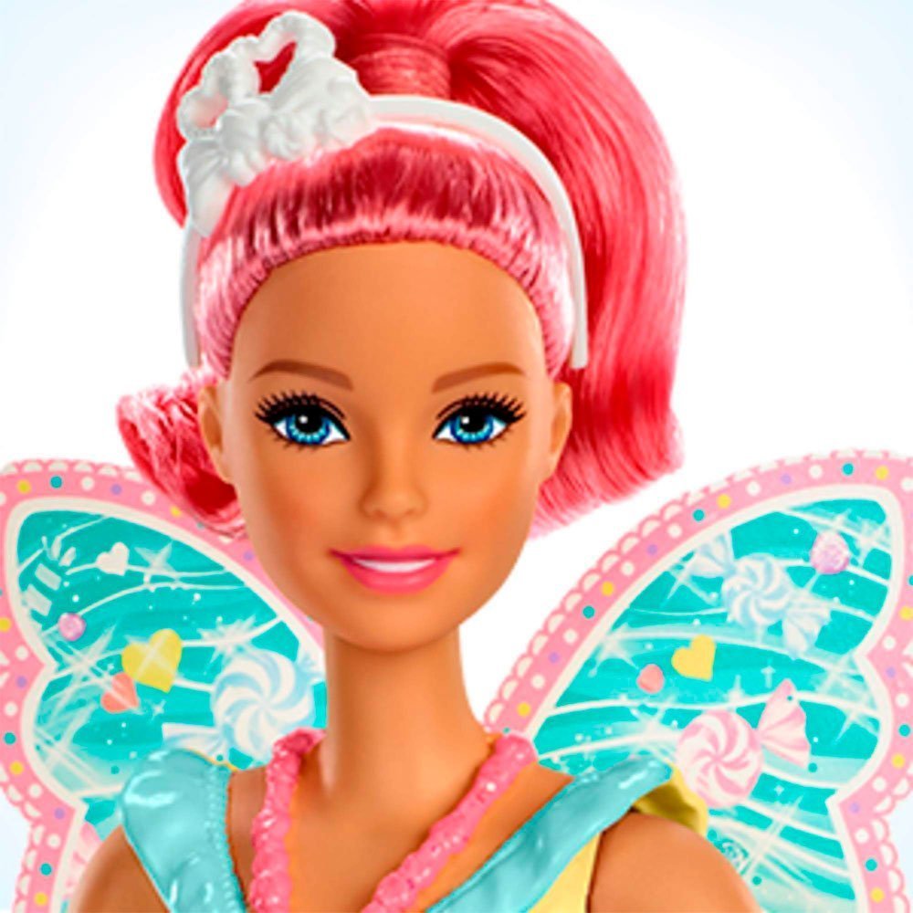 BARBIE HADA ROSADA DREAMTOPIA - IRION Juguetería - 