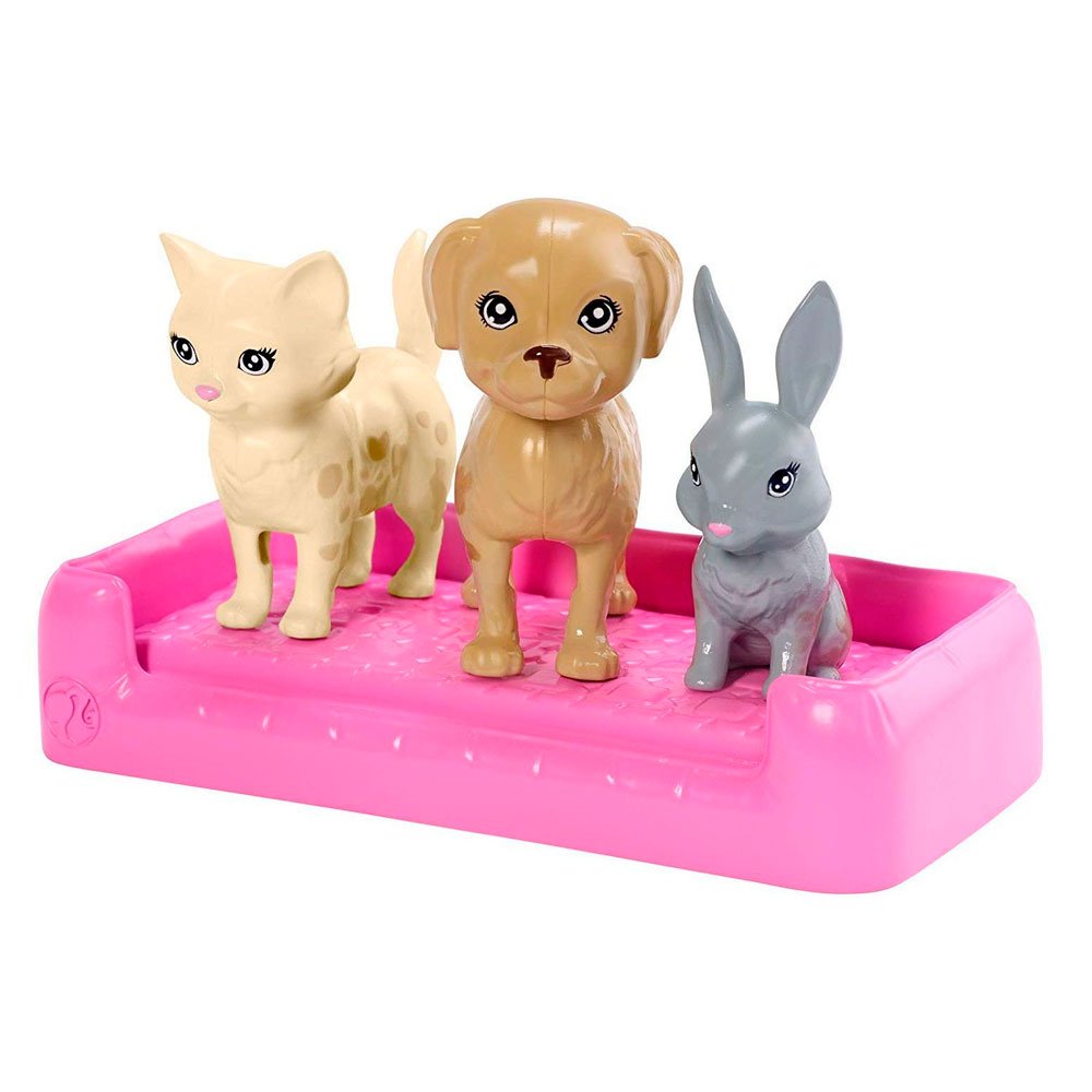 BARBIE JUEGA Y BAÑA LAS MASCOTAS - IRION Juguetería - 