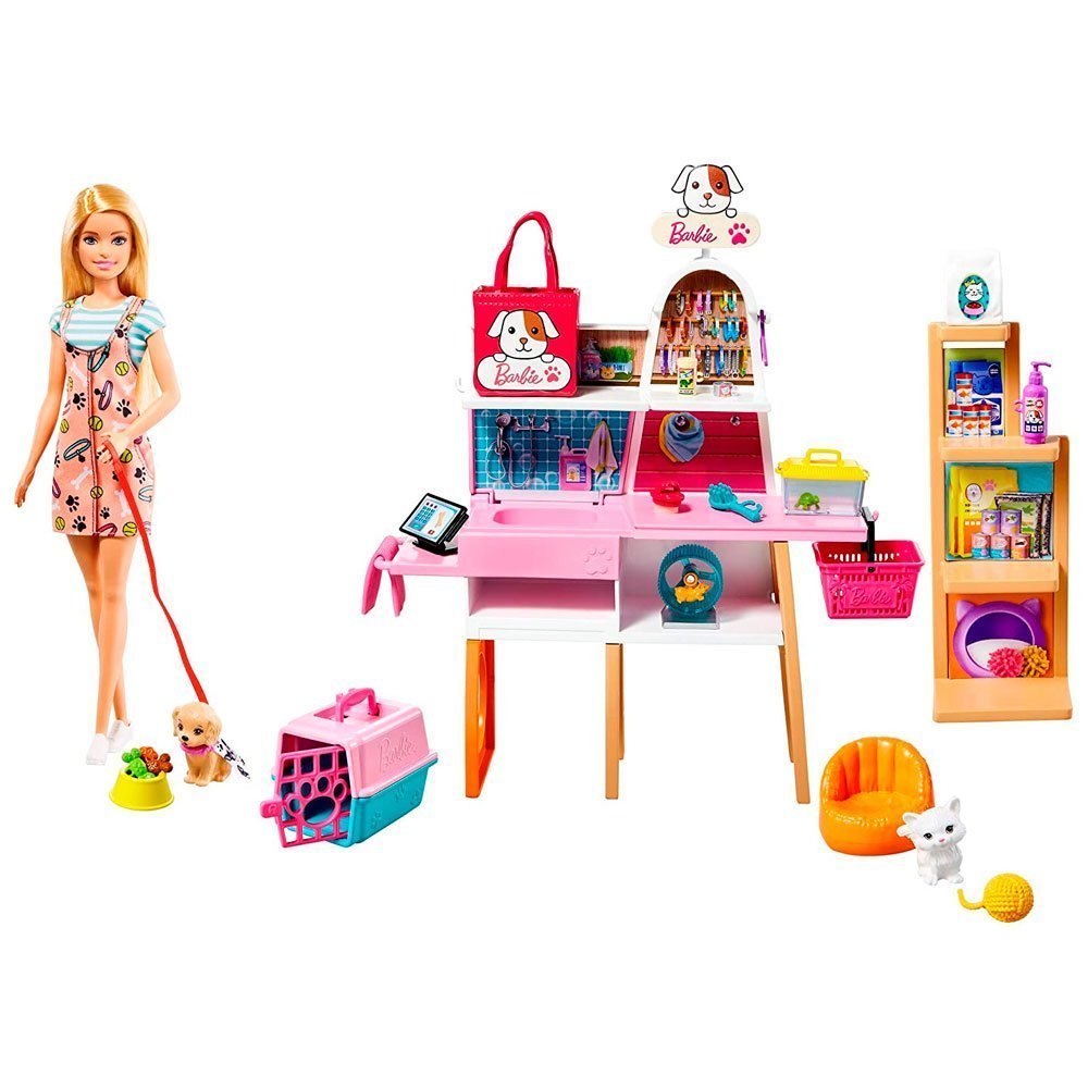 BARBIE SET TIENDA PARA MASCOTAS - IRION Juguetería - 