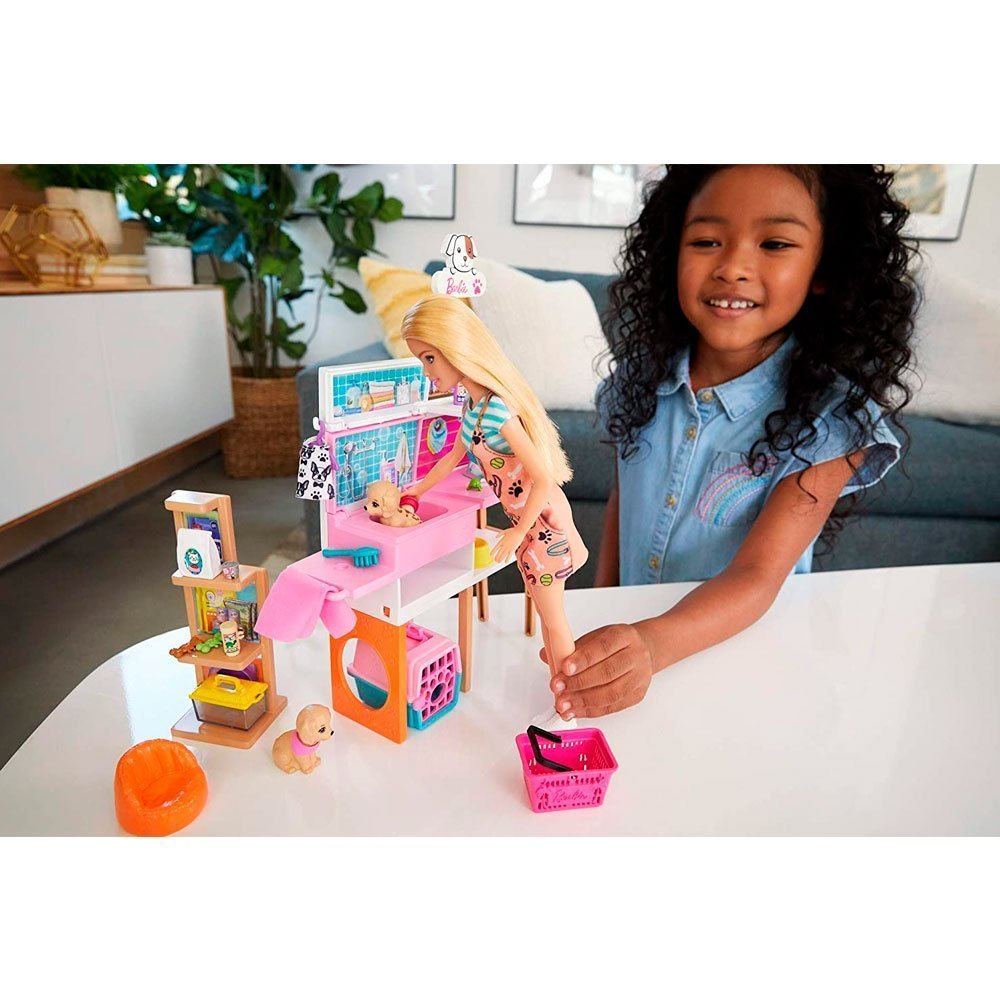 BARBIE SET TIENDA PARA MASCOTAS - IRION Juguetería - 