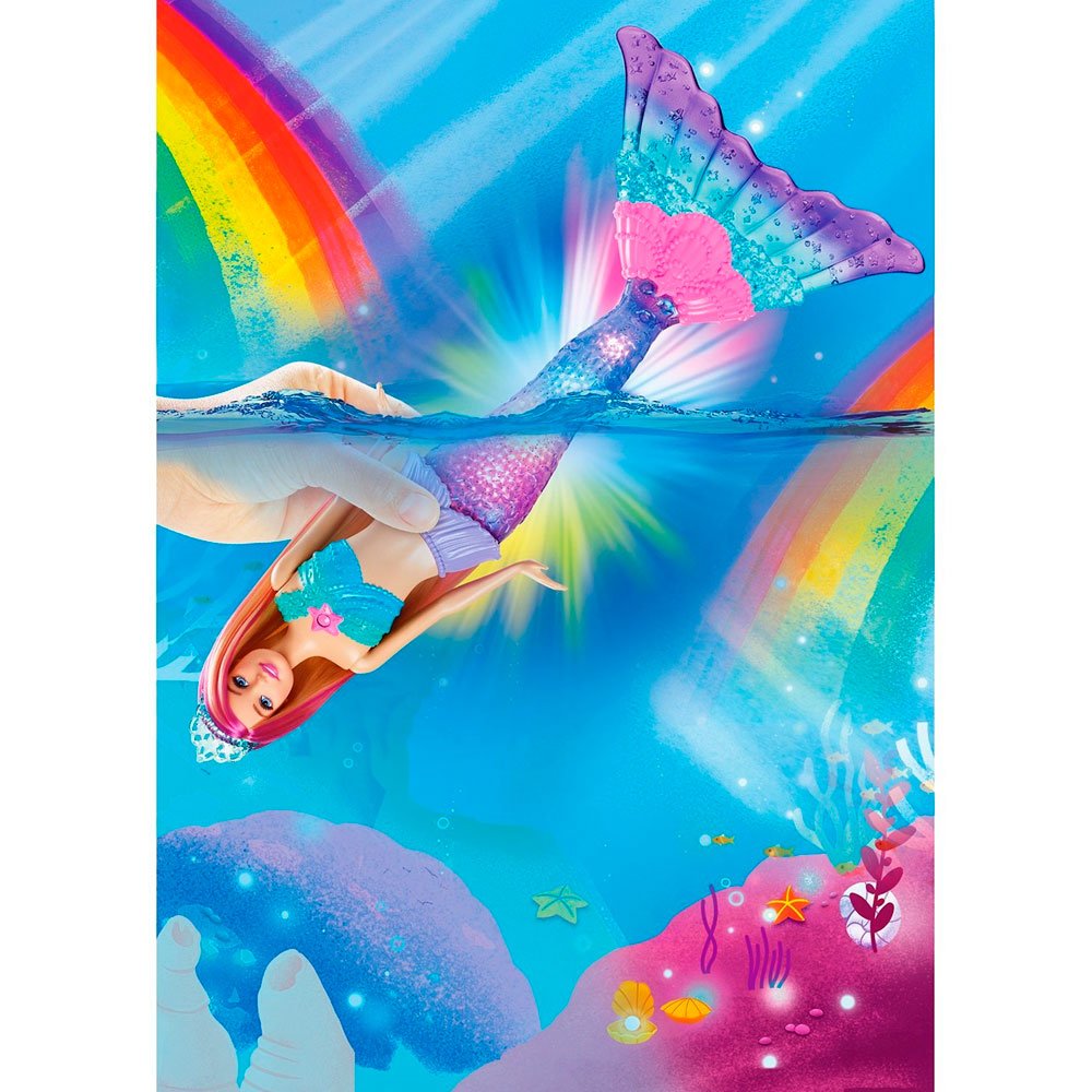 BARBIE SIRENA TWINKLE LIGHTS DREAMTOPIA - IRION Juguetería - 