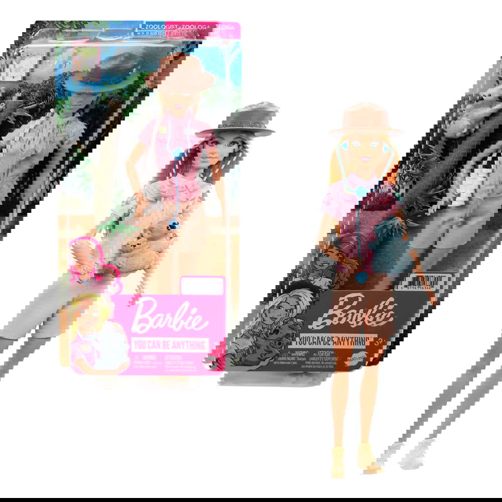 BARBIE YOU CAN BE ANYTHING ZOOLOGA - IRION Juguetería - 